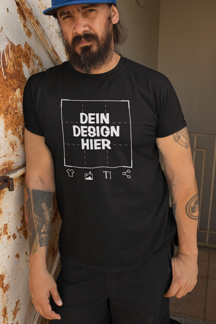 T-Shirt "Dein Design Hier"
