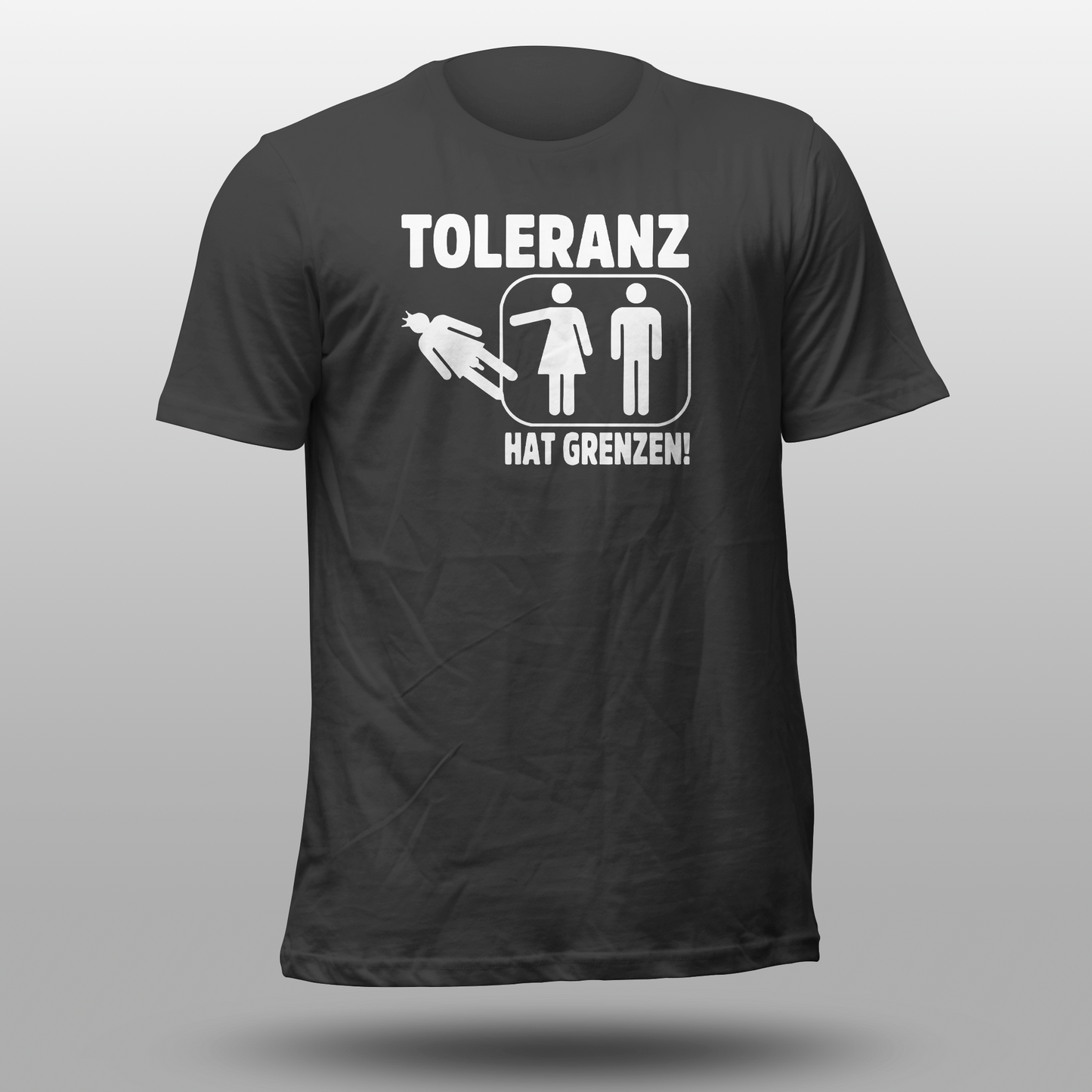 T-Shirt "Toleranz hat Grenzen"